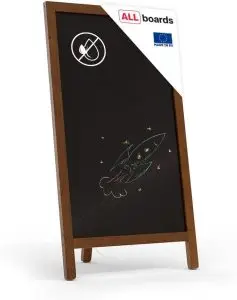 ALLboards Stop-Sidewalk Easel