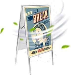 A1 Double Sided Pavement Display Stand