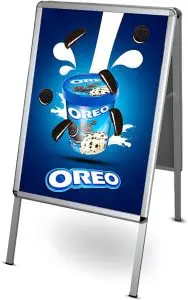 Double-Sided A2 Pavement Sign