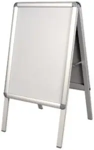 Viz-Pro Silver A1 A board Pavement Display