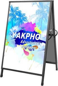 Yakpho 24x36 Inch Black A-Frame